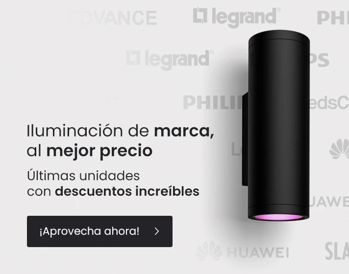 Iluminación de marca al mejor precio